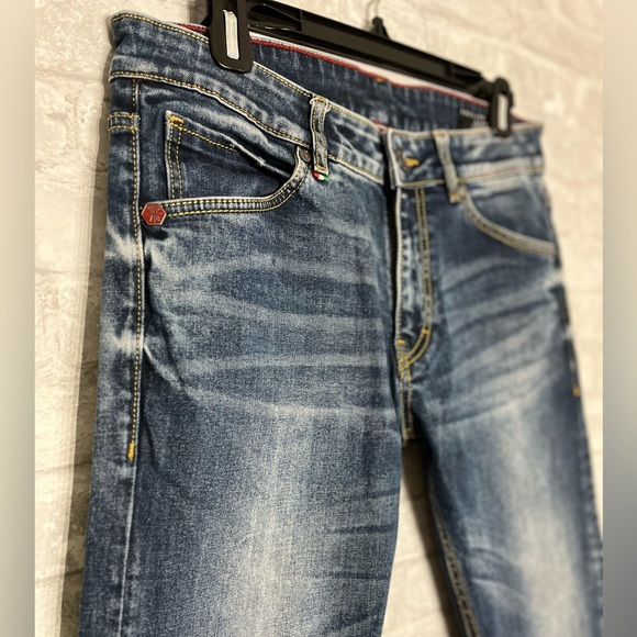 PHILIPP PLEIN jeans HOMME est 1978 limited edition luxury from Switzerland sz 32 - Picture 4 of 15